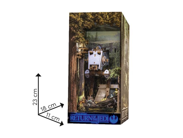 Produktbild: Revell Holz Tiny Adventures - Star Wars \"Battle of Endor\" Book Nook