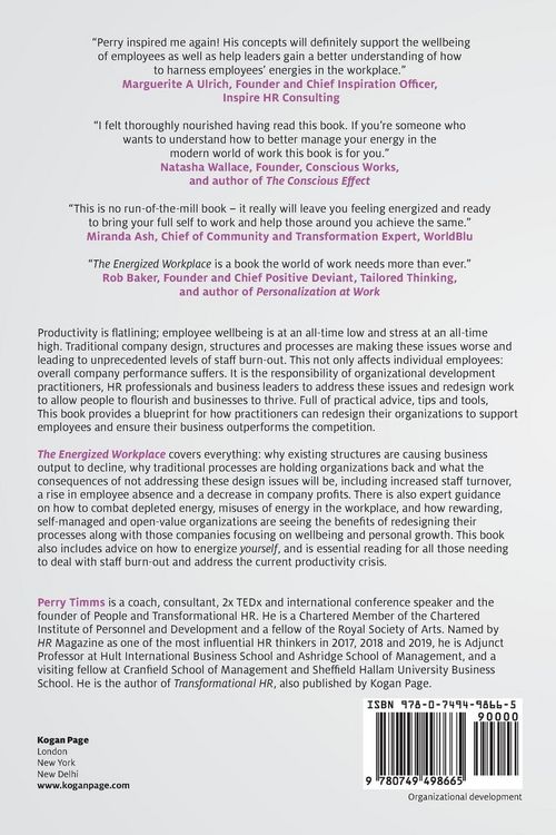 Produktbild: The Energized Workplace
