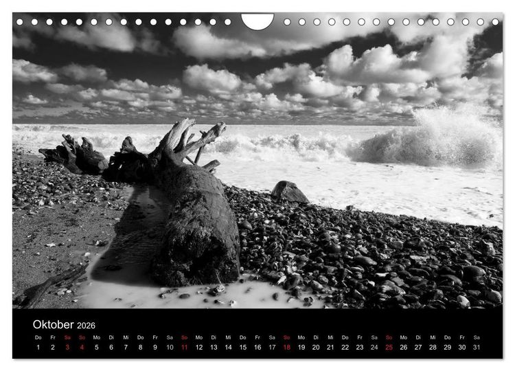 Produktbild: Strandspaziergang an der Ostsee (Wandkalender 2026 DIN A4 quer), CALVENDO Monatskalender
