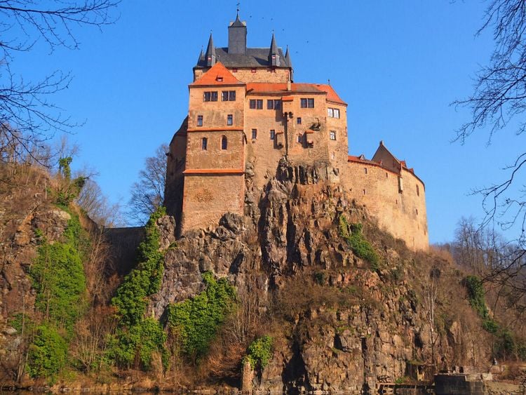 Produktbild: CALVENDO Puzzle Burg Kriebstein | 1000 Teile Lege-Gr&ouml;&szlig;e 64x48cm Foto-Puzzle f&uuml;r gl&uuml;ckliche Stunden