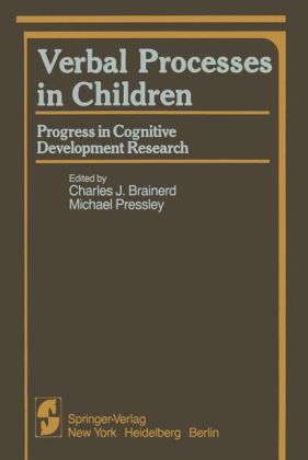 Produktbild: Verbal Processes in Children