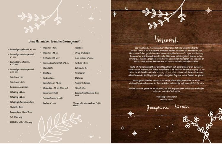 Produktbild: Makramee Adventskalender (Adventskalenderbuch)