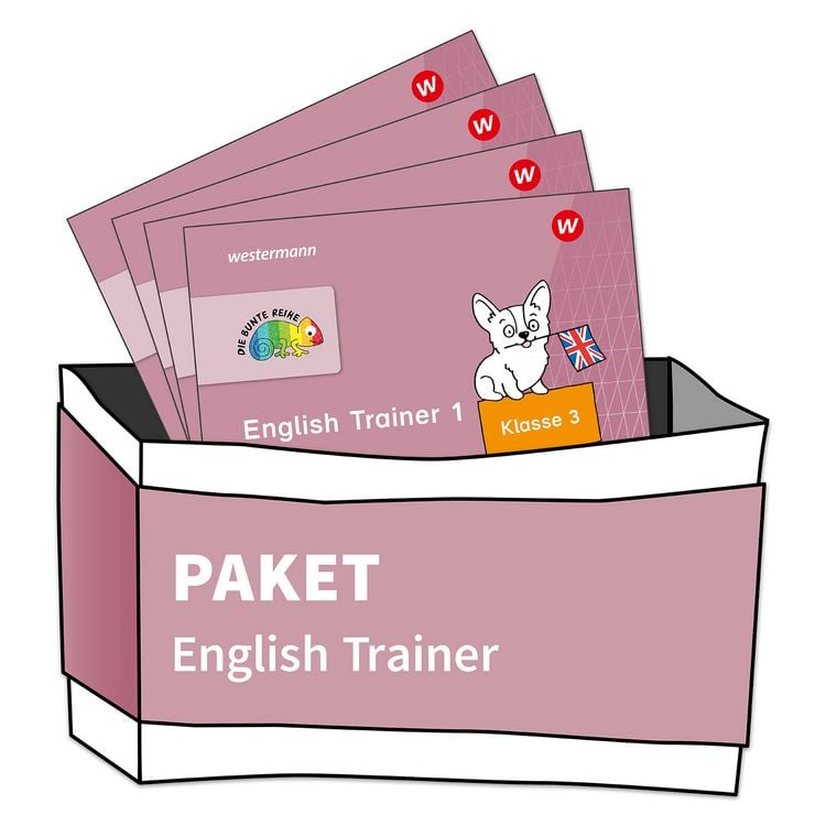 Bild vom Artikel DIE BUNTE REIHE - Englisch. Paket: English Trainer, Klasse 3/4 (4 Hefte) vom Autor 