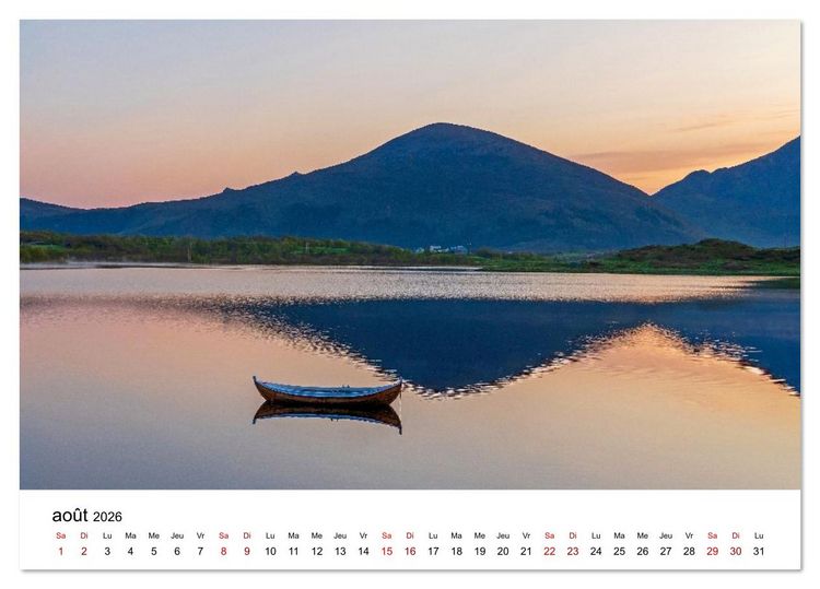 Produktbild: Lofoten - &Icirc;les de r&ecirc;ve norv&eacute;giennes (Calendrier de bureau 2026 DIN A5 vertical), CALVENDO calendrier mensuel
