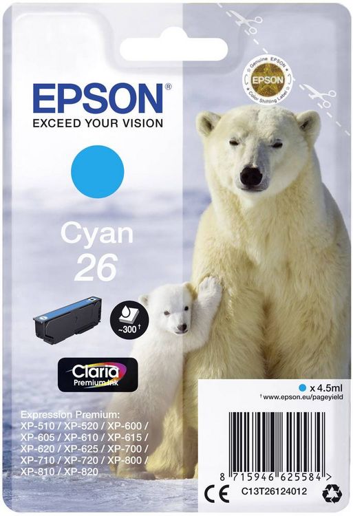 Produktbild: EPSON&reg; Tintenpatronen/Druckk&ouml;pfe f&uuml;r Inkjetdrucker/Multifunktionsger&auml;te