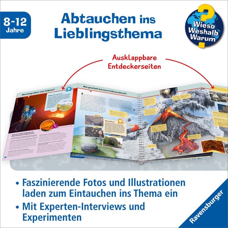 Produktbild: Wieso? Weshalb? Warum? ProfiWissen, Band 25 - Vulkane