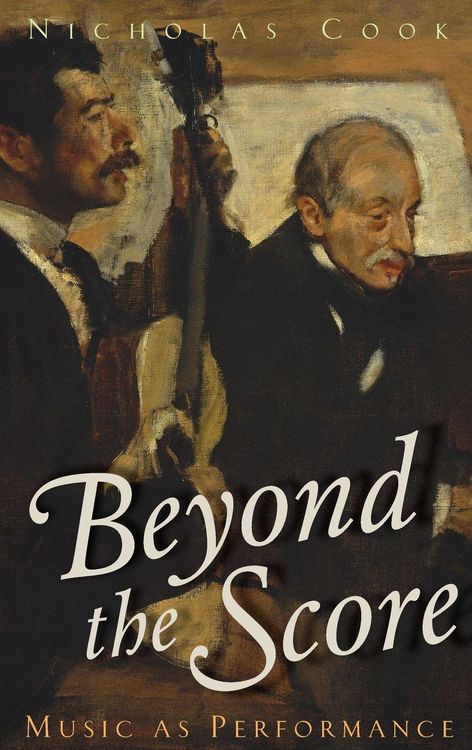 Produktbild: Beyond Score Music As Performance C