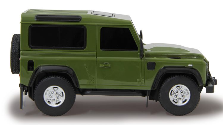 Produktbild: Jamara Land Rover Defender 1:24 gr&uuml;n 27MHz