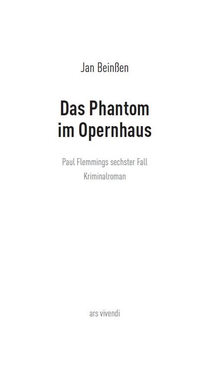 Produktbild: Das Phantom im Opernhaus