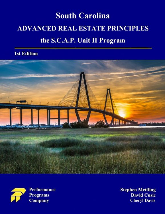 Produktbild: South Carolina Advanced Real Estate Principles: the S.C.A.P. Unit II Program