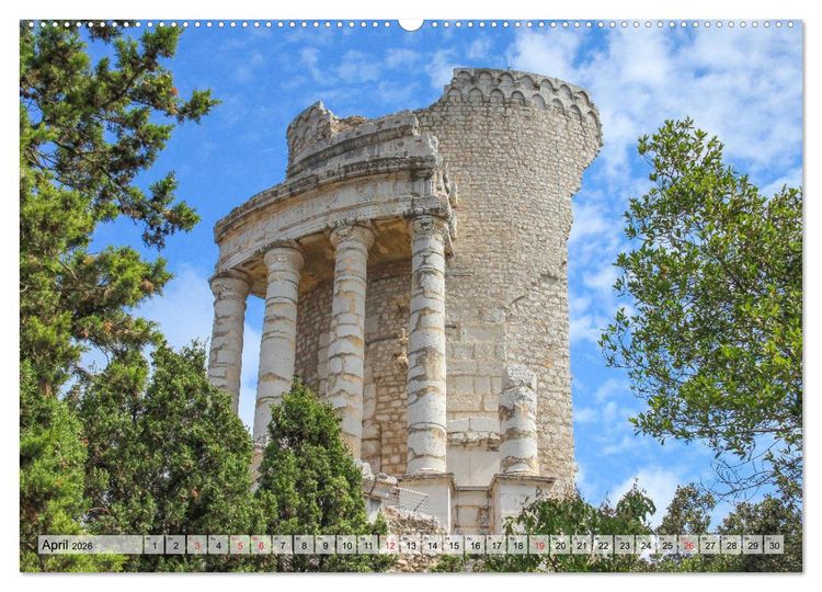 Produktbild: S&uuml;dfrankreich - C&ocirc;te d&rsquo;Azur (Wandkalender 2026 DIN A2 quer), CALVENDO Monatskalender