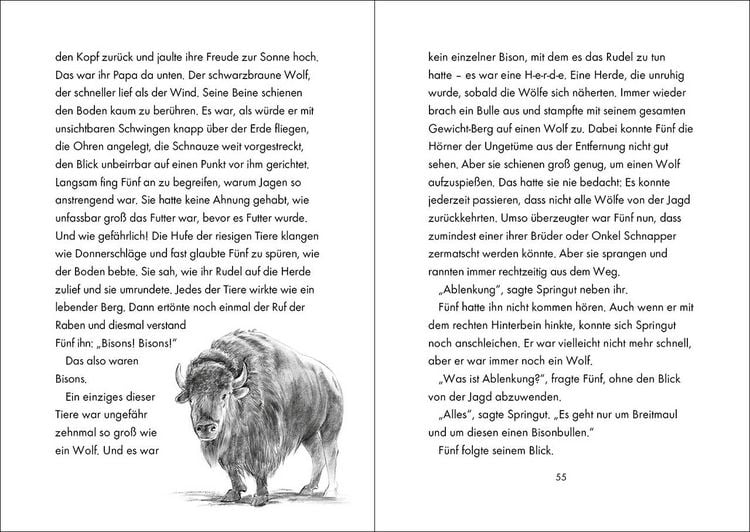 Produktbild: Das geheime Leben der Tiere (Wald, Band 1) - Die wei&szlig;e W&ouml;lfin