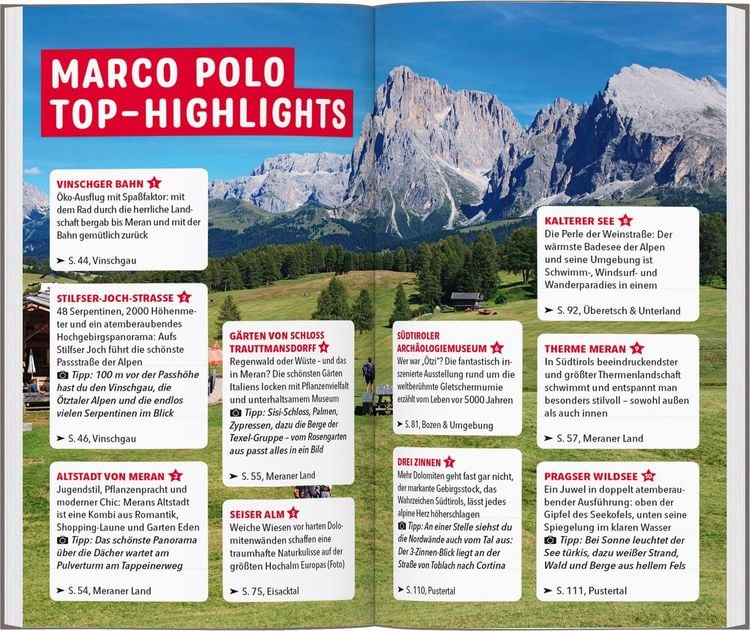 Produktbild: MARCO POLO Reisef&uuml;hrer S&uuml;dtirol