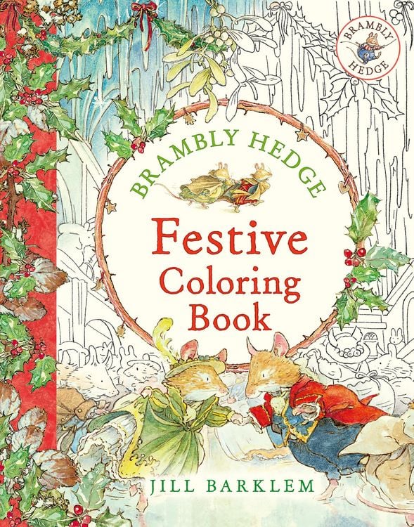 Produktbild: Brambly Hedge: Festive Coloring Book