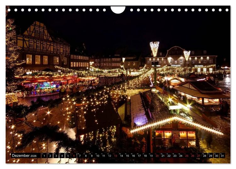 Produktbild: Der Harz - Sch&ouml;nstes Mittelgebirge Deutschlands (Wandkalender 2026 DIN A4 quer), CALVENDO Monatskalender