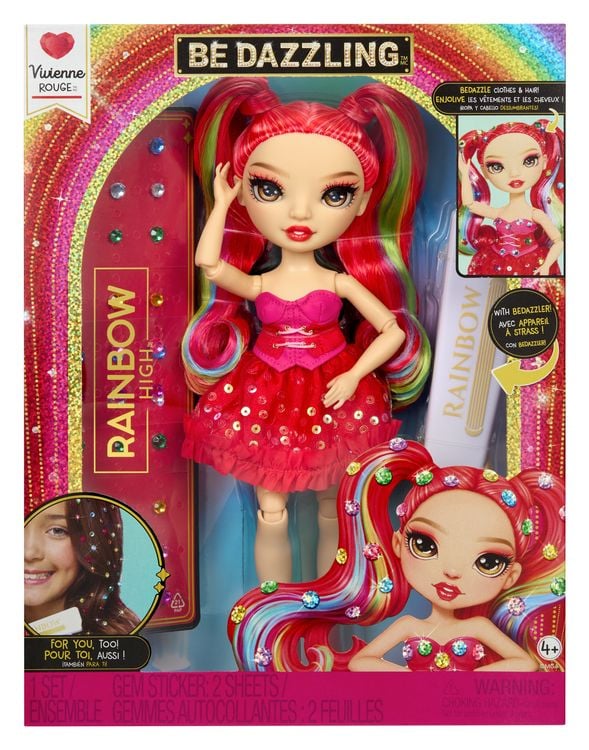 Produktbild: Rainbow High Be Dazzling Fashion Dolls- Vivienne Rouge (Red)