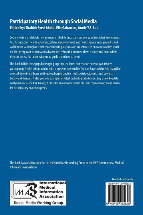Produktbild: Participatory Health through Social Media