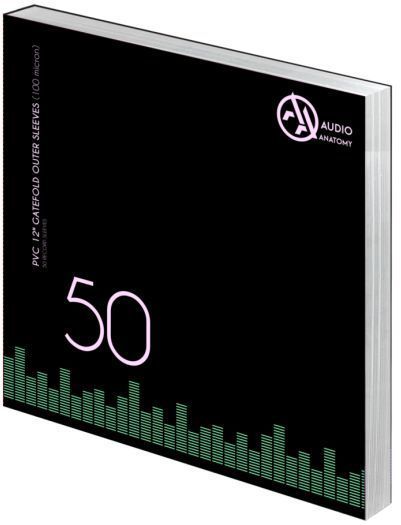 Produktbild: LP Schutzh&uuml;llen, PP, 80 Micron, transparent - 50 St&uuml;ck