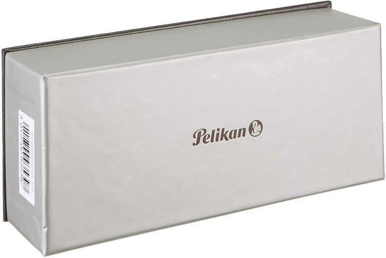 Produktbild: Pelikan Kugelschreiber Souver&auml;n&reg; K400, 24-Karat vergoldete Zierelemente, Druckmechanik, Schildpatt-Wei&szlig;
