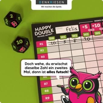 Produktbild: DENKRIESEN - Happy Double - No Risk No Run!