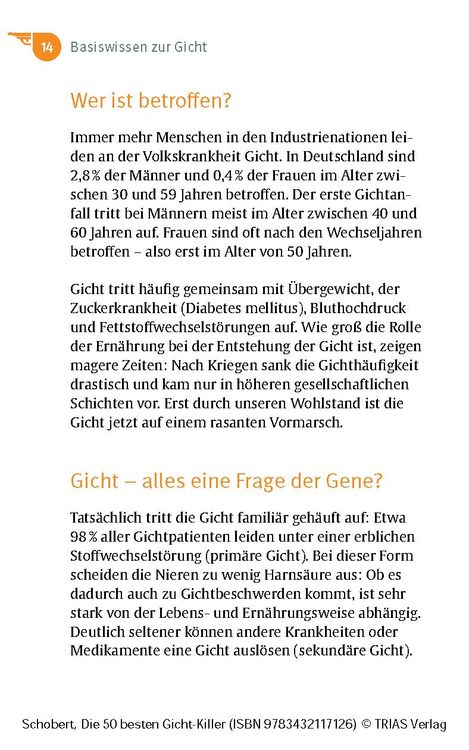 Die 50 besten Gicht-Killer