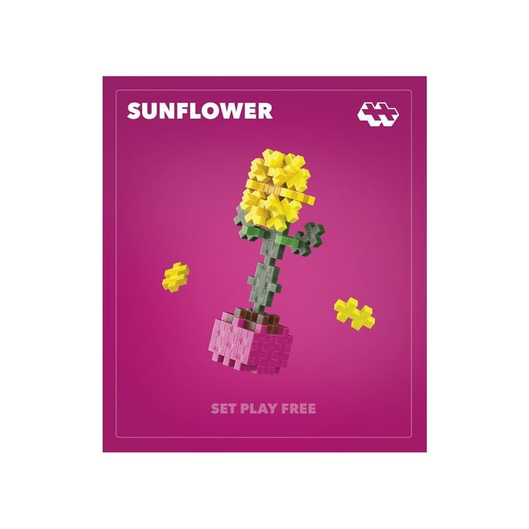 Produktbild: PLUS PLUS - 50 Kreativ Bausteine Sonnenblume