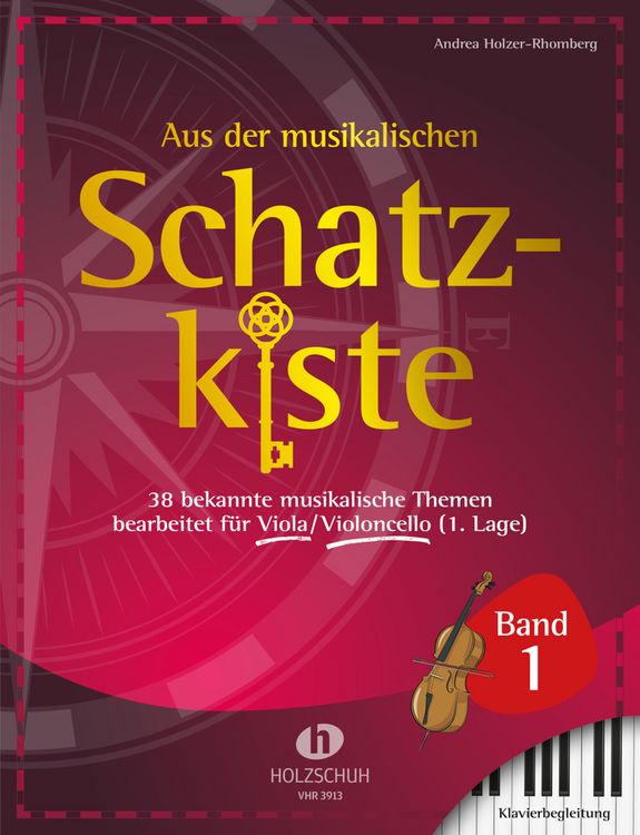 Produktbild: Aus der musikalischen Schatzkiste 1 &ndash; Klavierbegleitung zu Viola/Violoncello