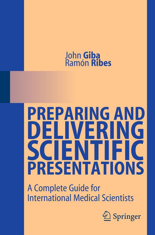 Produktbild: Preparing and Delivering Scientific Presentations