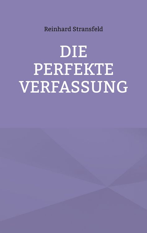 Produktbild: Die Perfekte Verfassung