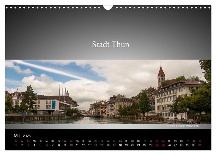 Produktbild: Panorama Schweiz (Wandkalender 2026 DIN A3 quer), CALVENDO Monatskalender