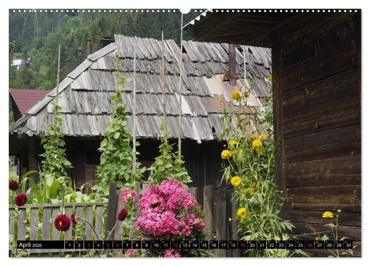 Produktbild: Entlang der Wassertalbahn - Auf schmaler Spur im Norden Rum&auml;niens (Wandkalender 2026 DIN A2 quer), CALVENDO Monatskalender