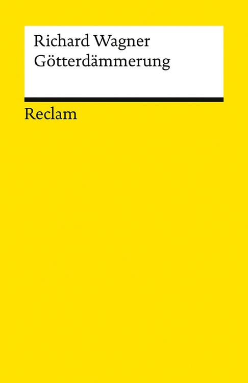 Produktbild: Der Ring des Nibelungen. Dritter Tag: G&ouml;tterd&auml;mmerung