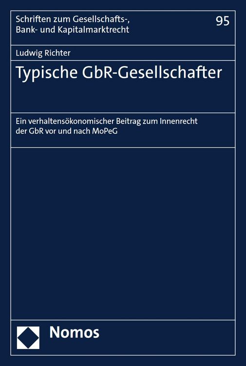 Produktbild: Typische GbR-Gesellschafter