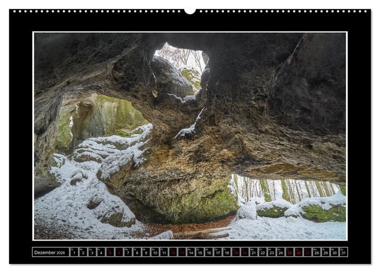 Produktbild: Wunderwelt Fr&auml;nkische Schweiz (hochwertiger Premium Wandkalender 2026 DIN A2 quer), Kunstdruck in Hochglanz