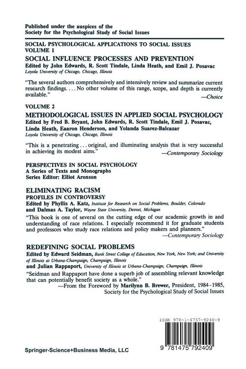 Produktbild: Applications of Heuristics and Biases to Social Issues