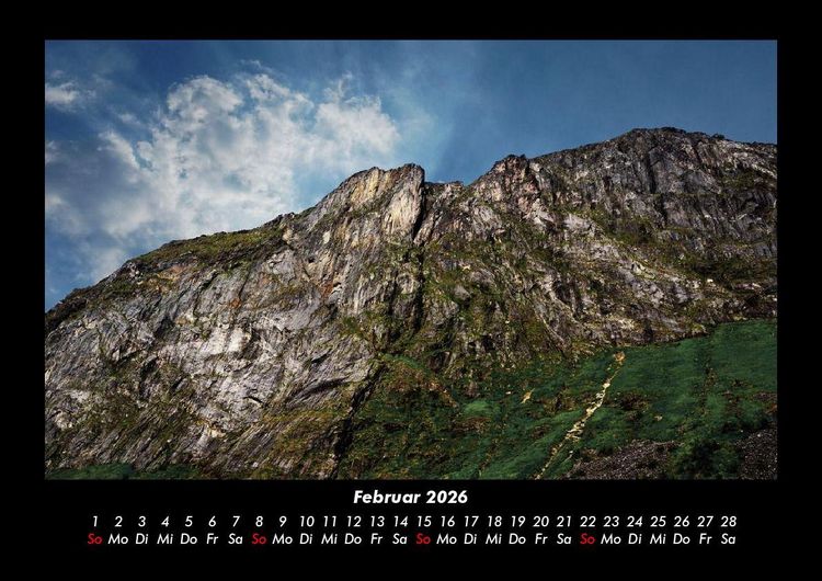 Produktbild: Bergige Welten 2026 Fotokalender DIN A3