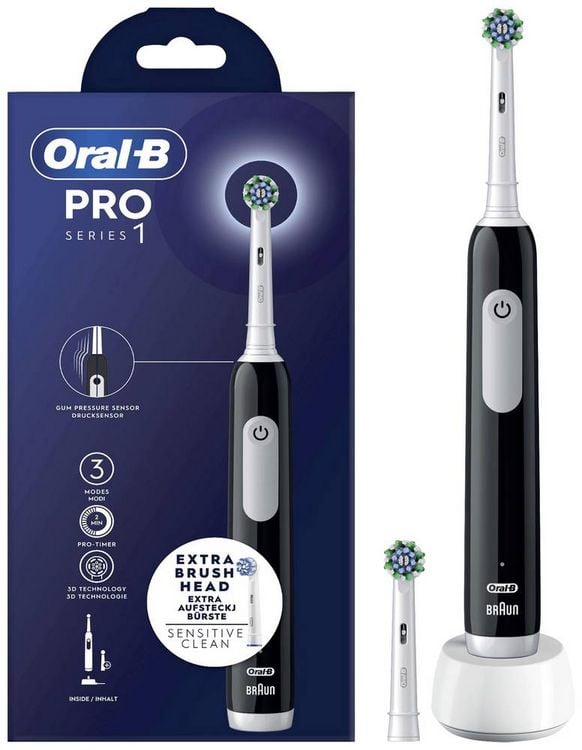 Produktbild: Oral-B Pro Series 1 8006540771457 Elektrische Zahnb&uuml;rste Rotierend/Pulsierend Wei&szlig;, Blau