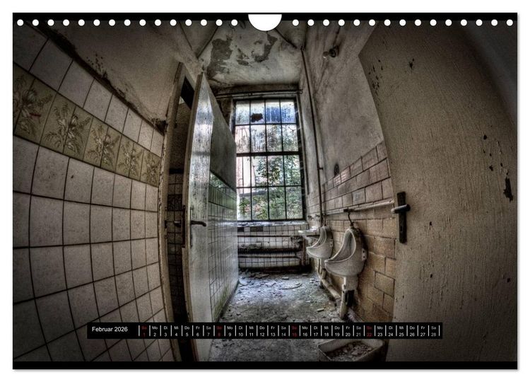 Produktbild: Lost Places, Vergessene Orte / AT-Version (Wandkalender 2026 DIN A4 quer), CALVENDO Monatskalender