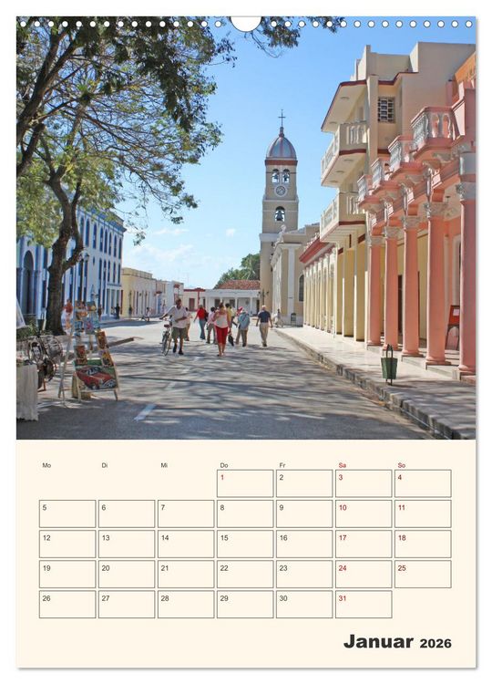 Produktbild: Kuba - Inselparadies in der Karibik (Wandkalender 2026 DIN A3 hoch), CALVENDO Monatskalender