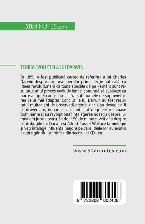 Produktbild: Teoria evolu&iquest;iei a lui Darwin