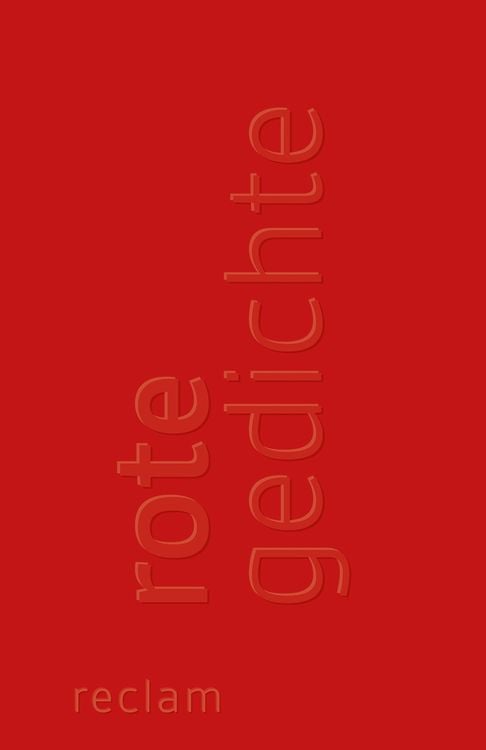 Produktbild: Rote Gedichte