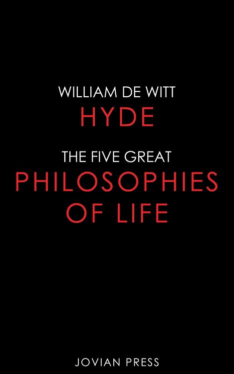 Produktbild: The Five Great Philosophies of Life