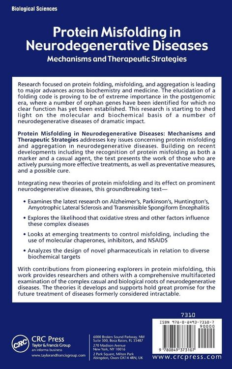 Produktbild: Protein Misfolding in Neurodegenerative Diseases