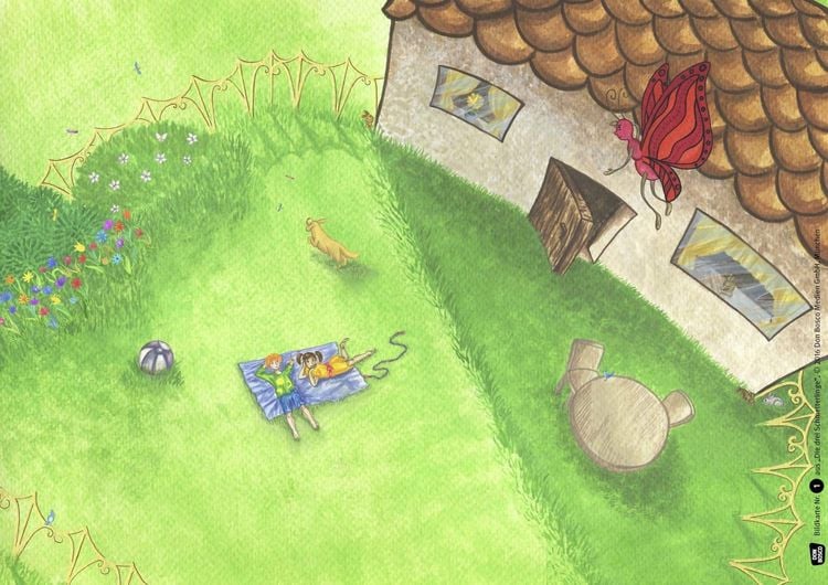 Produktbild: Die drei Schmetterlinge. Kamishibai Bildkartenset