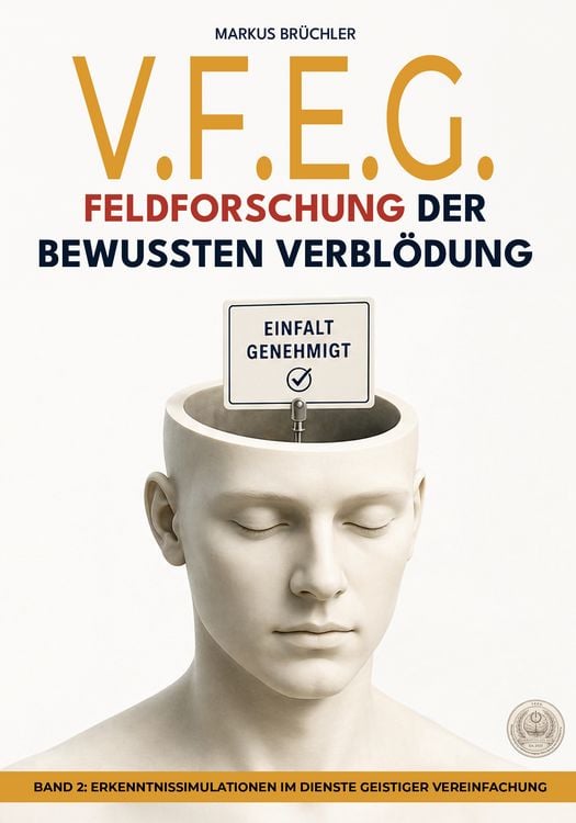 Produktbild: V.F.E.G. &ndash; Feldforschung der bewussten Verbl&ouml;dung (Ein V.F.E.G. &ndash; Buch)