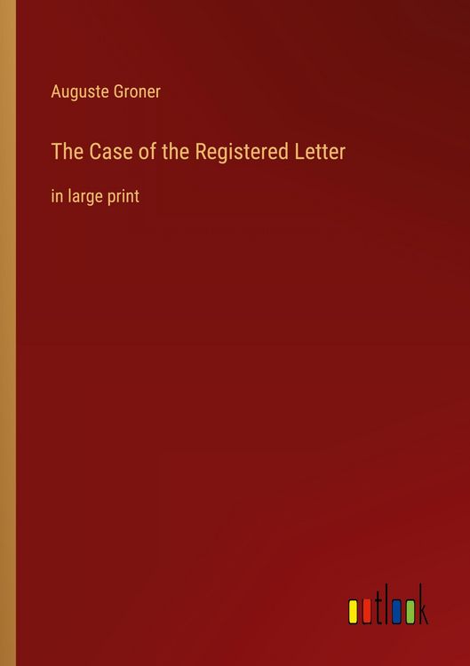 Produktbild: The Case of the Registered Letter