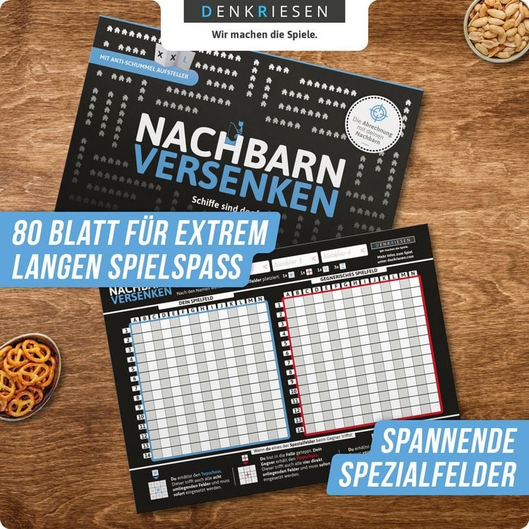 Produktbild: NACHBARN VERSENKEN "Schiffe sind doof" - Schiffe versenken neu aufgelegt
