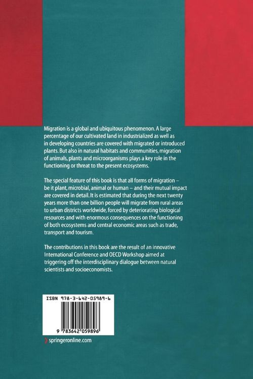 Produktbild: Biological Resources and Migration