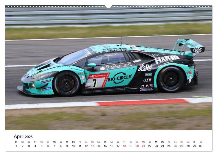Produktbild: Motorsport aus Sant&rsquo;Agata (hochwertiger Premium Wandkalender 2025 DIN A2 quer), Kunstdruck in Hochglanz