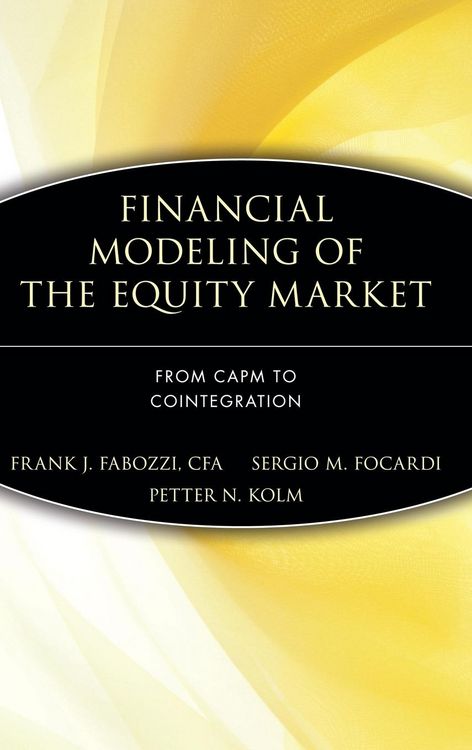 Produktbild: Financial Modeling of the Equity Market